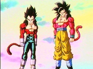 goku y vegeta nivel 4